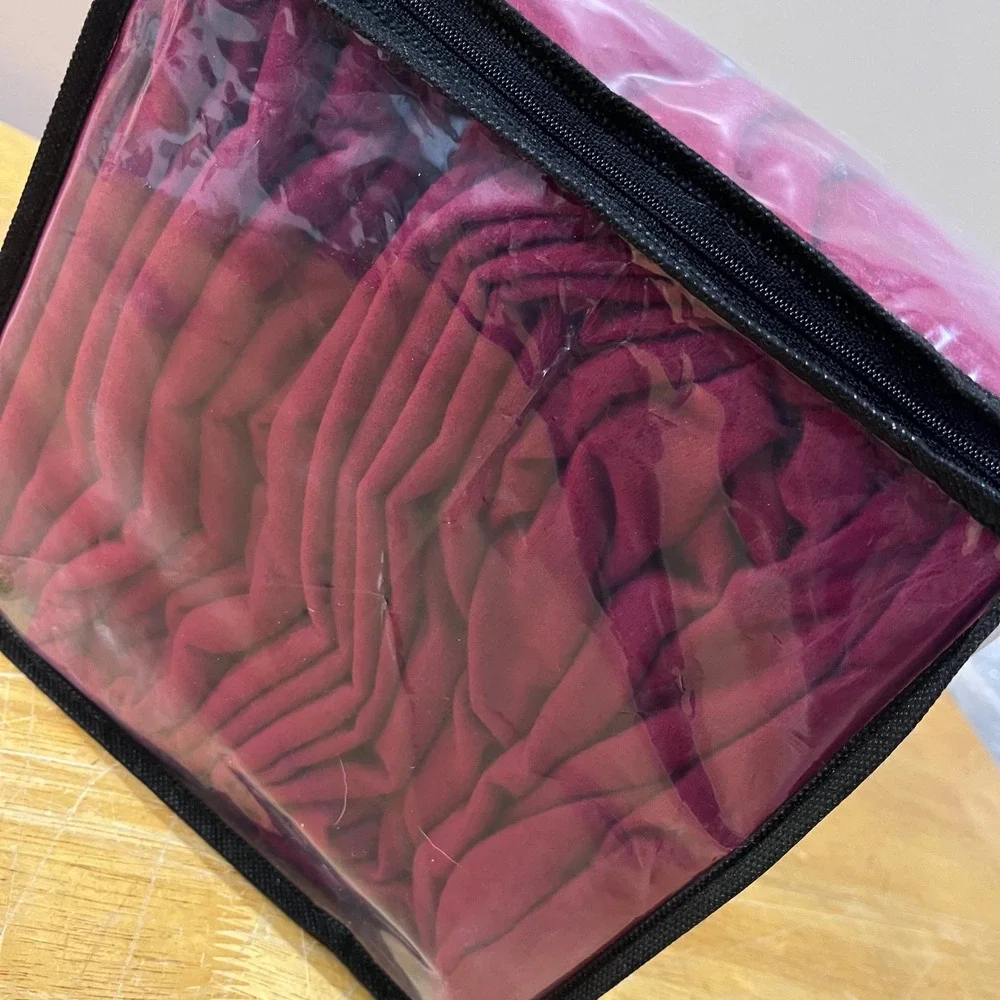 Target Full Flannel Sheet Set 100% Cotton Burgundy Wine 4pc 15in Deep Pocket NEW